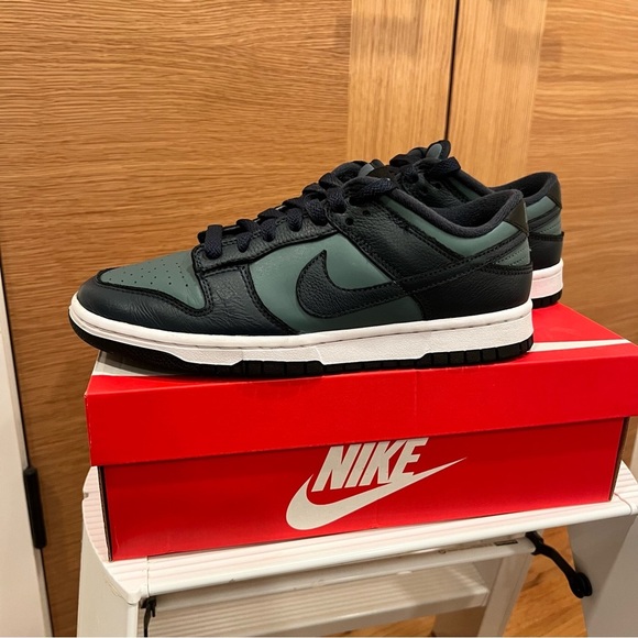 Nike Dunk Low Retro Premium 'Armory Navy’ Mens Size 8 - Picture 4 of 10